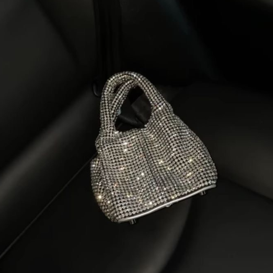 BOLSA CRISTAL PRATA
