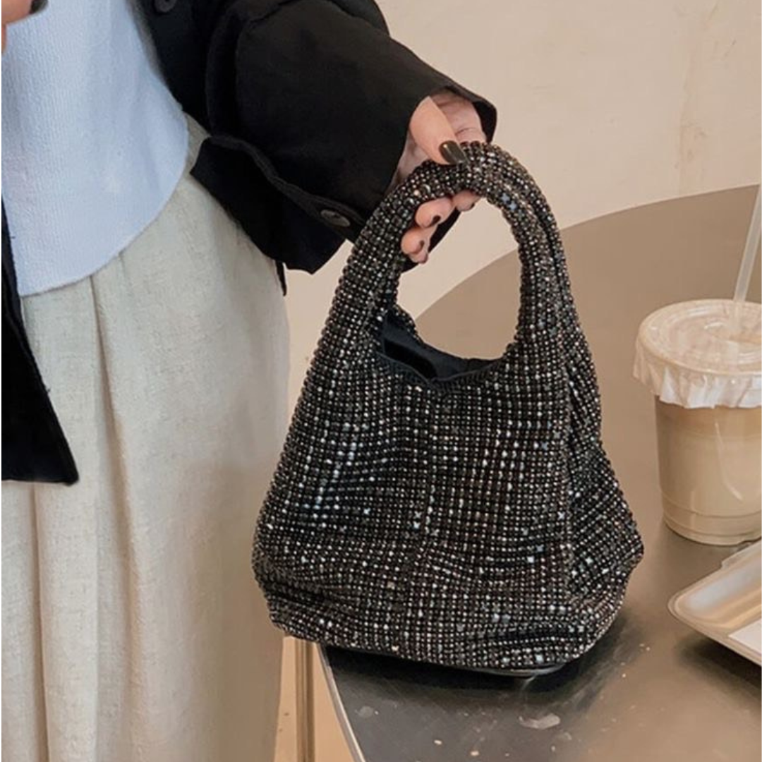 BOLSA CRISTAL PRETA
