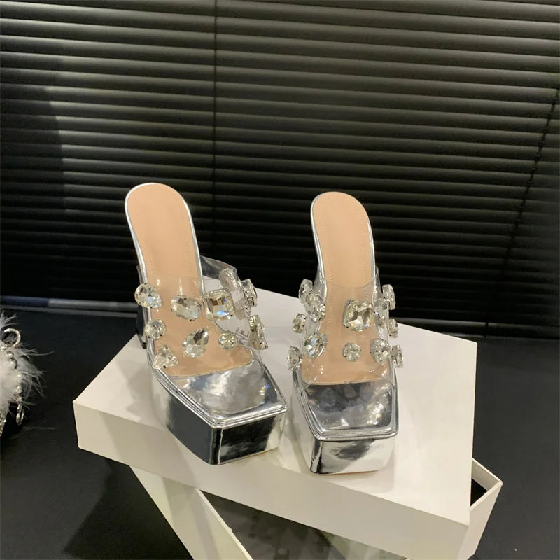 SANDÁLIA PLATAFORMA OSÍRIS PRATA