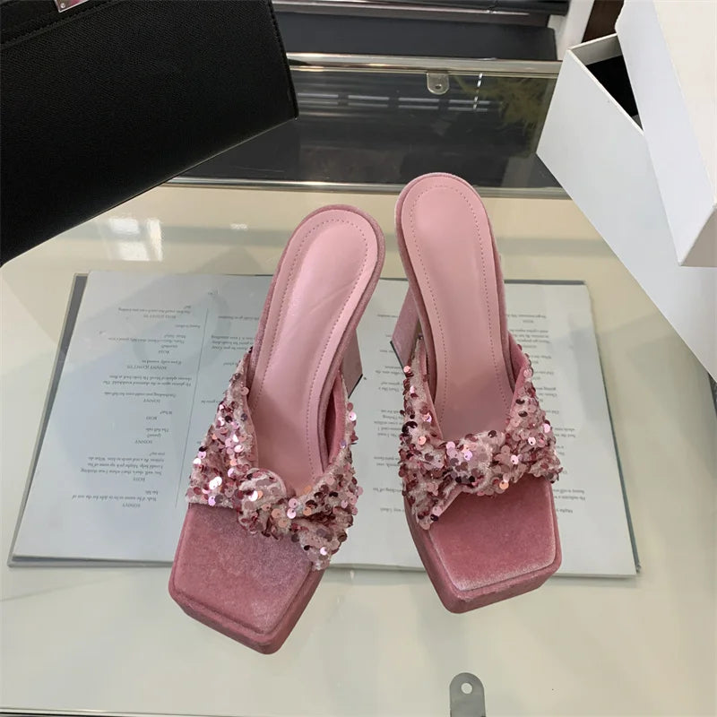 SANDÁLIA PLATAFORMA CIARA ROSA