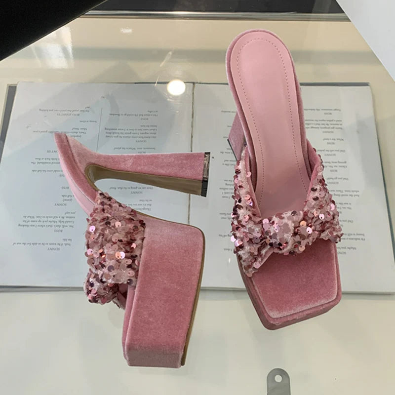 SANDÁLIA PLATAFORMA CIARA ROSA