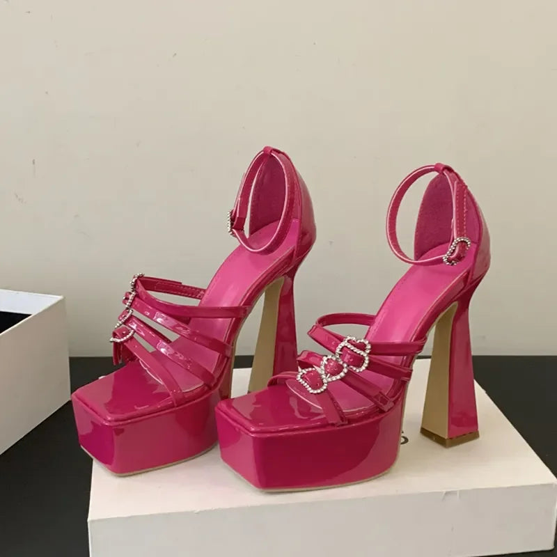 SANDÁLIA PLATAFORMA LILITH PINK