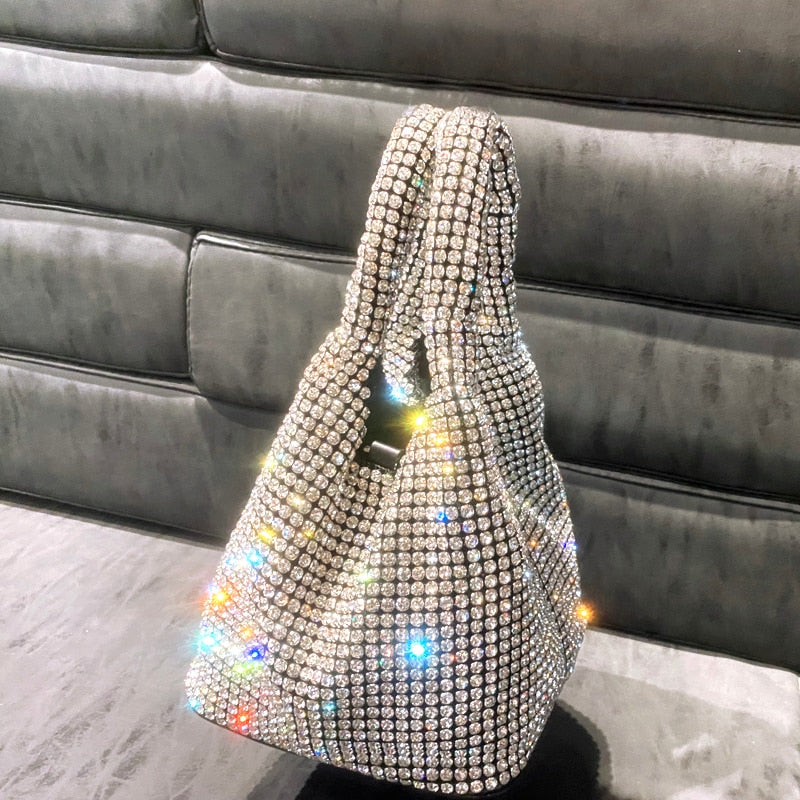 BOLSA CRISTAL PRATA