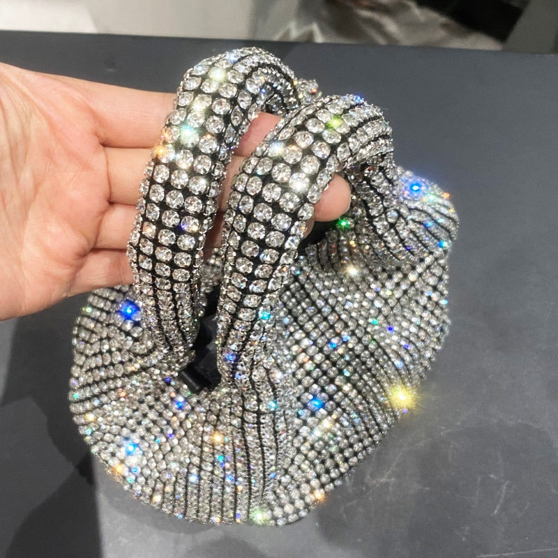 BOLSA CRISTAL PRATA